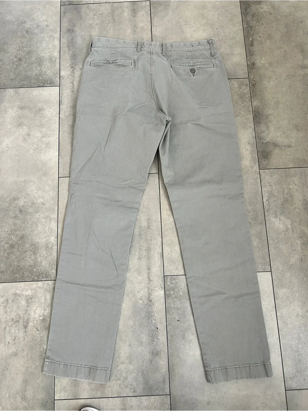 J. Crew 770 Straight-fit stretch chino pant gray 31X32